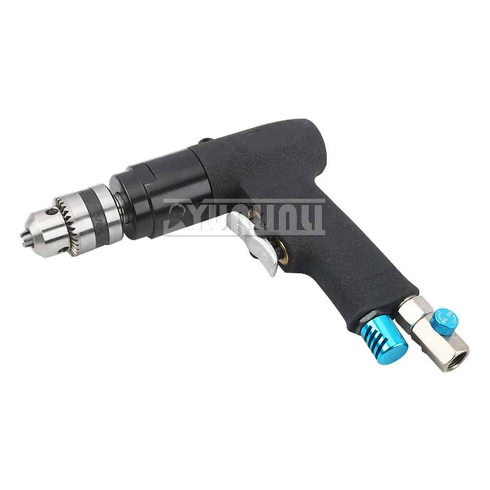 Taladro de aire profesional de 3/8 pulgadas, taladro neumático de 1,5-10mm, pistola inalámbrica de alta velocidad, taladro de pistola neumática, taladro de aire Reversible
