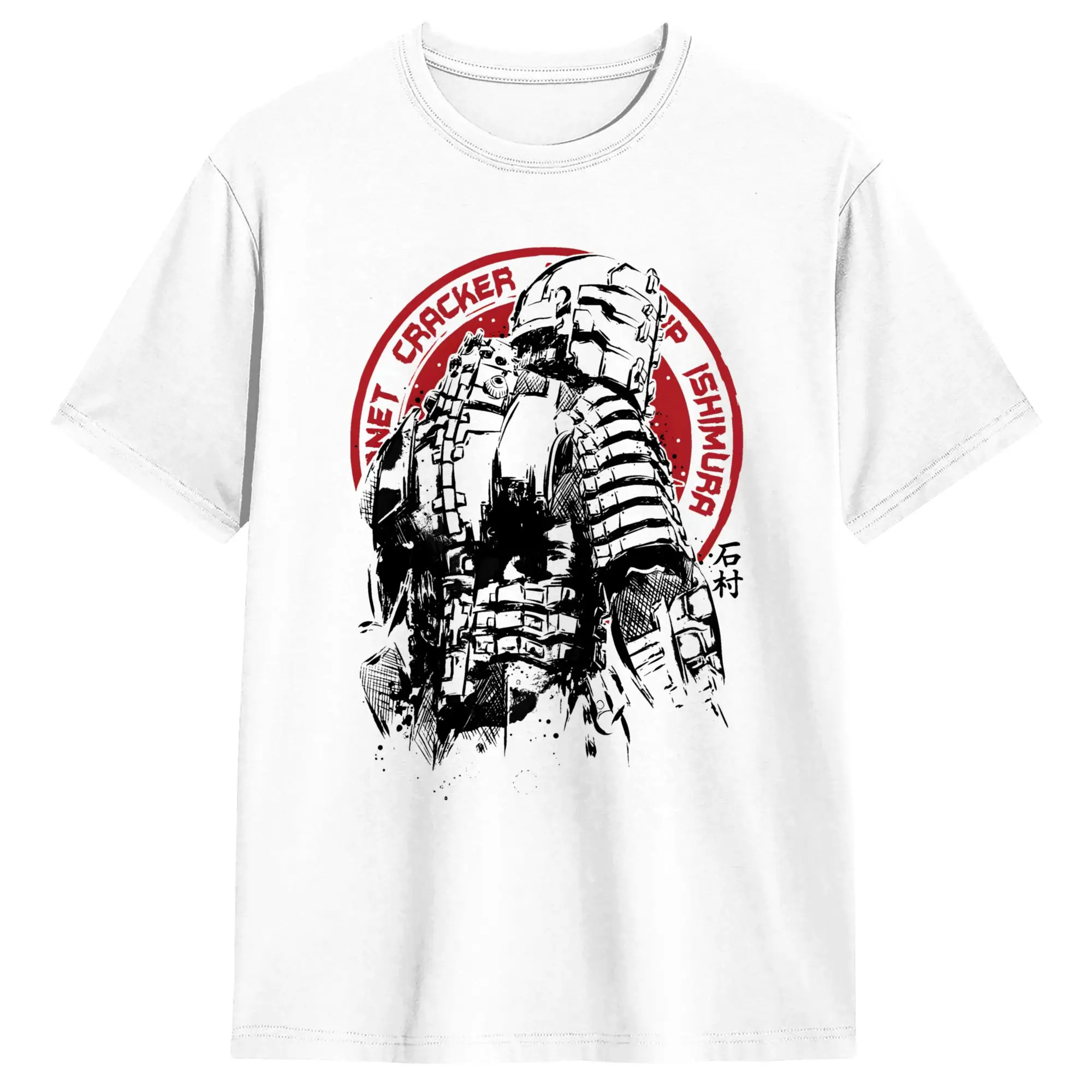 Isaac Clarke Dead Space  T-Shirt Men's Cotton Clothing Harajuku  O-neck Short Sleeve