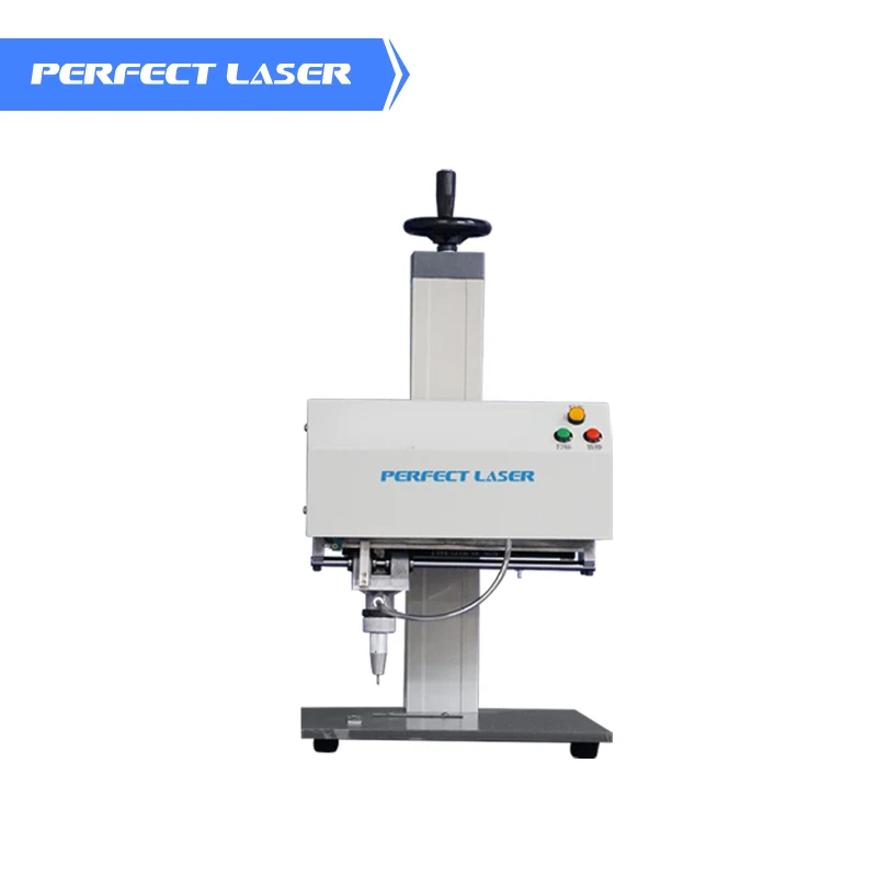 

Perfect laser new machine listed desktop electric metal nameplate marking machine PEDD-200 factory price