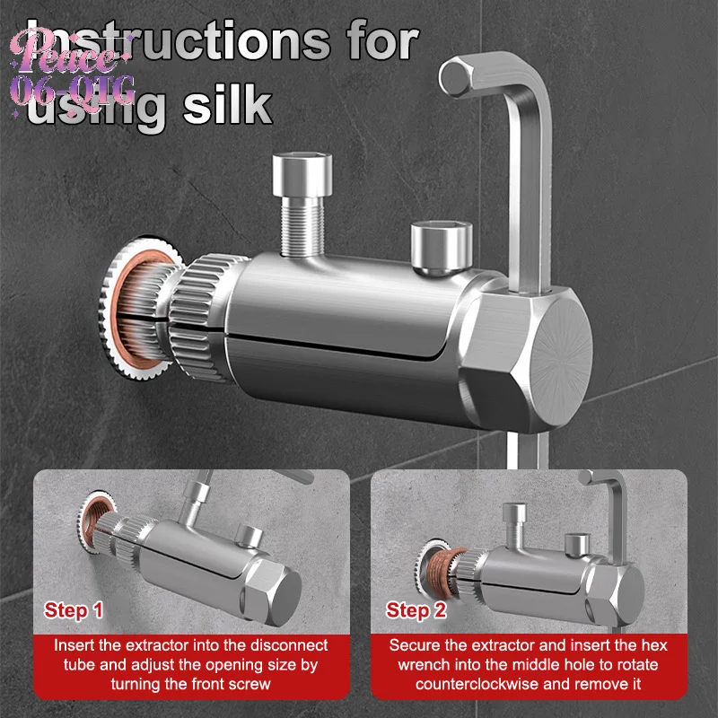 New Universal Faucet Broken Wire Extractor Damaged Screw Extractor Remover Wire Stripped Screw Extractor Remover Tools