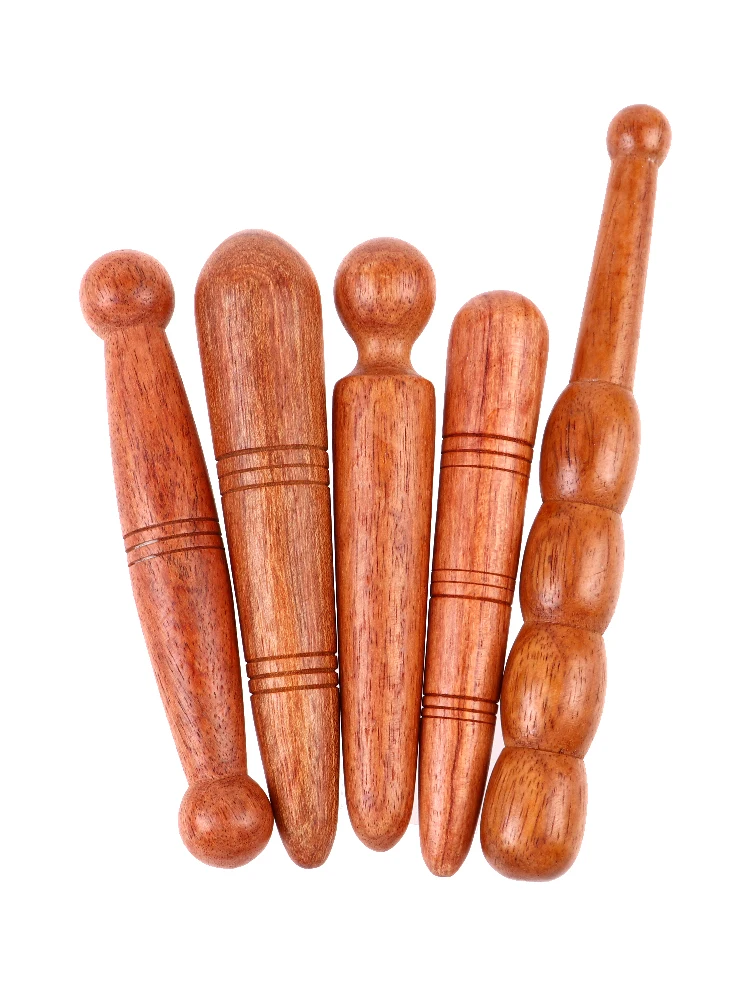 

Wooden Acupressure Point Stick Foot Pedicures Hand Massager Body Therapy Pain Relieve