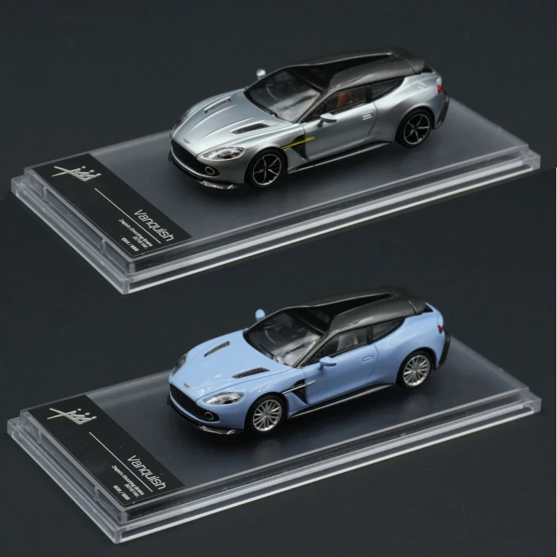

KING 1:64 Vanquish Zagato Shooting Brake Diecast Diorama Car Model Toys
