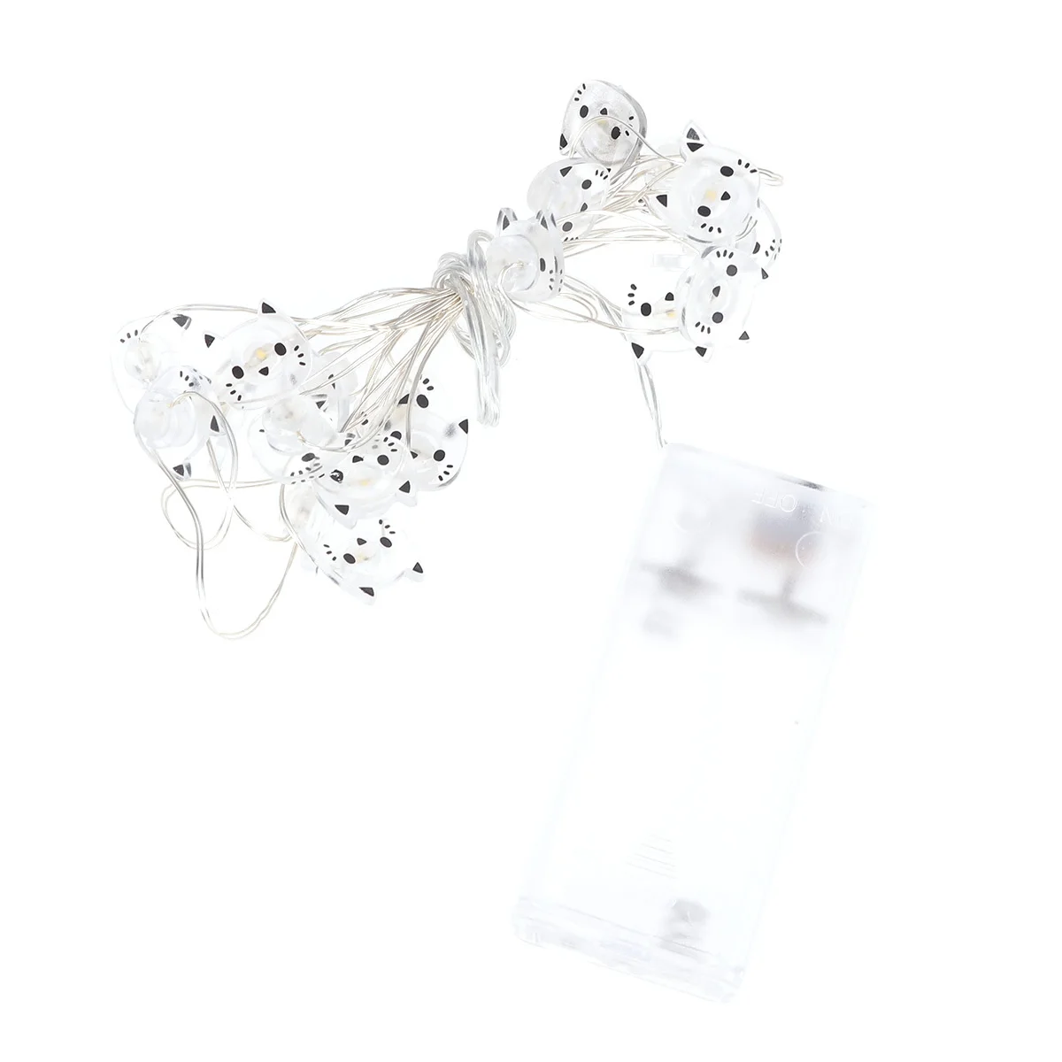 20 المصابيح الأسلاك النحاسية القط سلسلة أضواء بالطاقة الجنية ضوء للحزب غرفة نوم الزفاف الديكور سلسلة أضواء #6