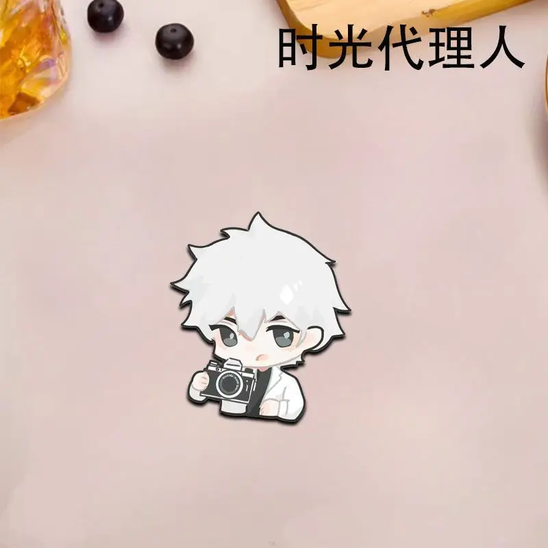 Badges Pins Anime K CLICK Lucas Charles Women Brooch Fashion Creative Cute Cosplay Figure Brooches For Bag Accessorie Gifts