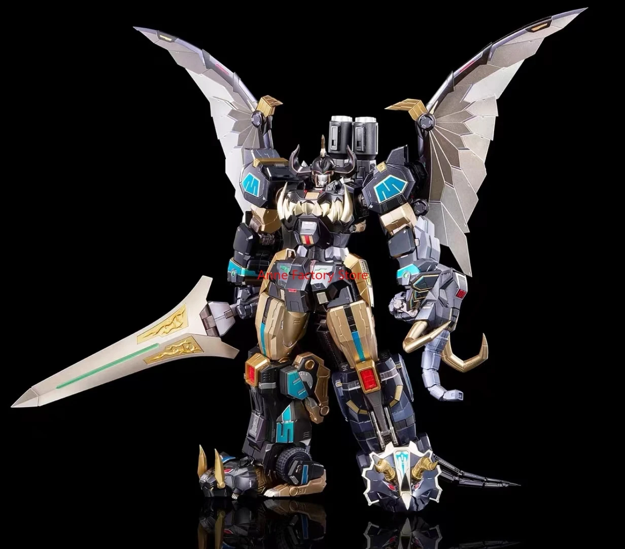 

Pre-sale new burst model ZL-01B KO FLAMETOYS BEAST Lord Dragon Caesar Megazord alloy finished model movable figure
