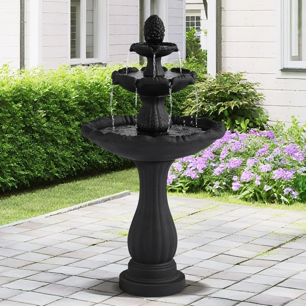 

Садовый фонтан для воды на открытом воздухе, большой римский итальянский водоспады в помещении, 47,3 уровня, 3-х уровневый фонтан с стоячим водой