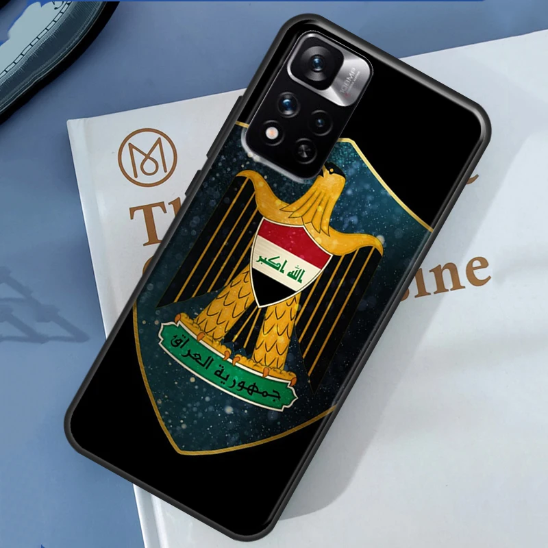 Iraqi Iraq Flag Case For Redmi Note 12 11 Pro Cover For Redmi Note 10 8 9 Pro 10S 11S 9A 9C 12C 10A 10C