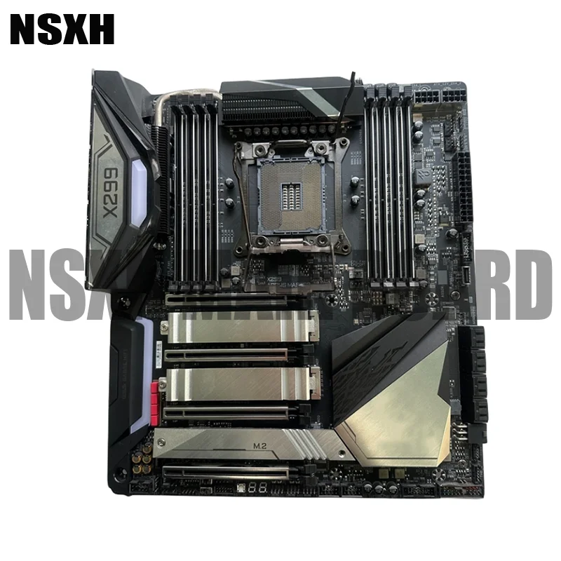 For Motherboard LGA2066 8*DDR4 128GB E-ATX Core X Series 44-Lane/28-Lane CPU Processor X299 MASTER