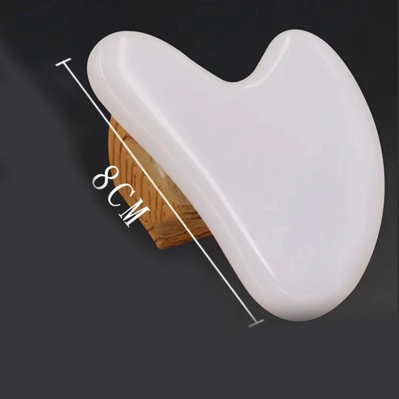 Jade Schraper Massager Voor Gezicht Gouache Schraper Spa Body Neck Eye Roller Gua Sha Massager Schrapen Schoonheid Gezondheid Massage Gereedschap