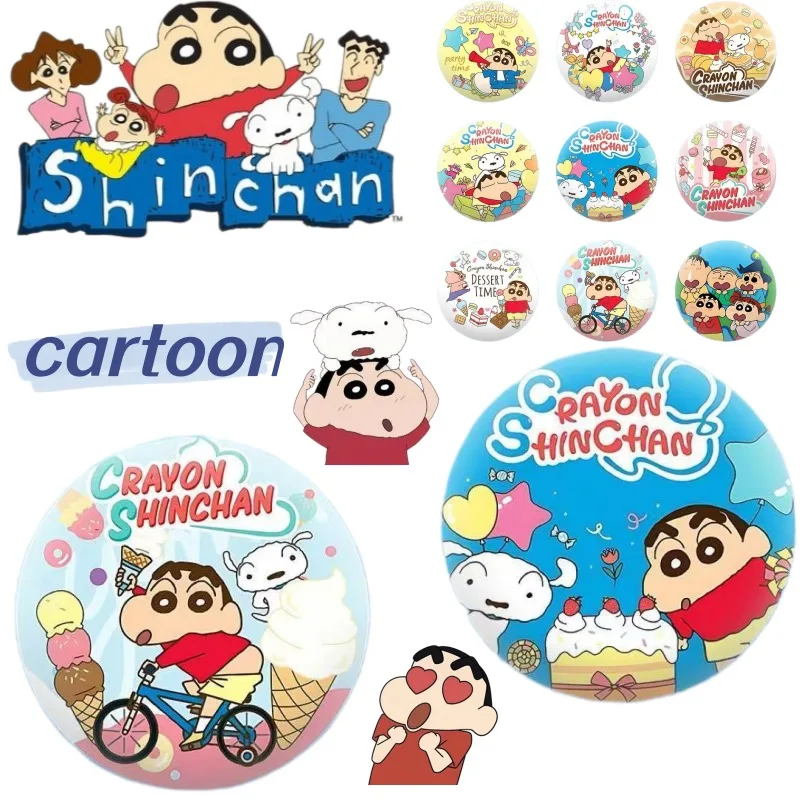 

Crayon Shin-chan Cartoon Cute Backpack Pendant New Creative High-Value Stylish Personalized Living Room Bedroom Badge Ornament