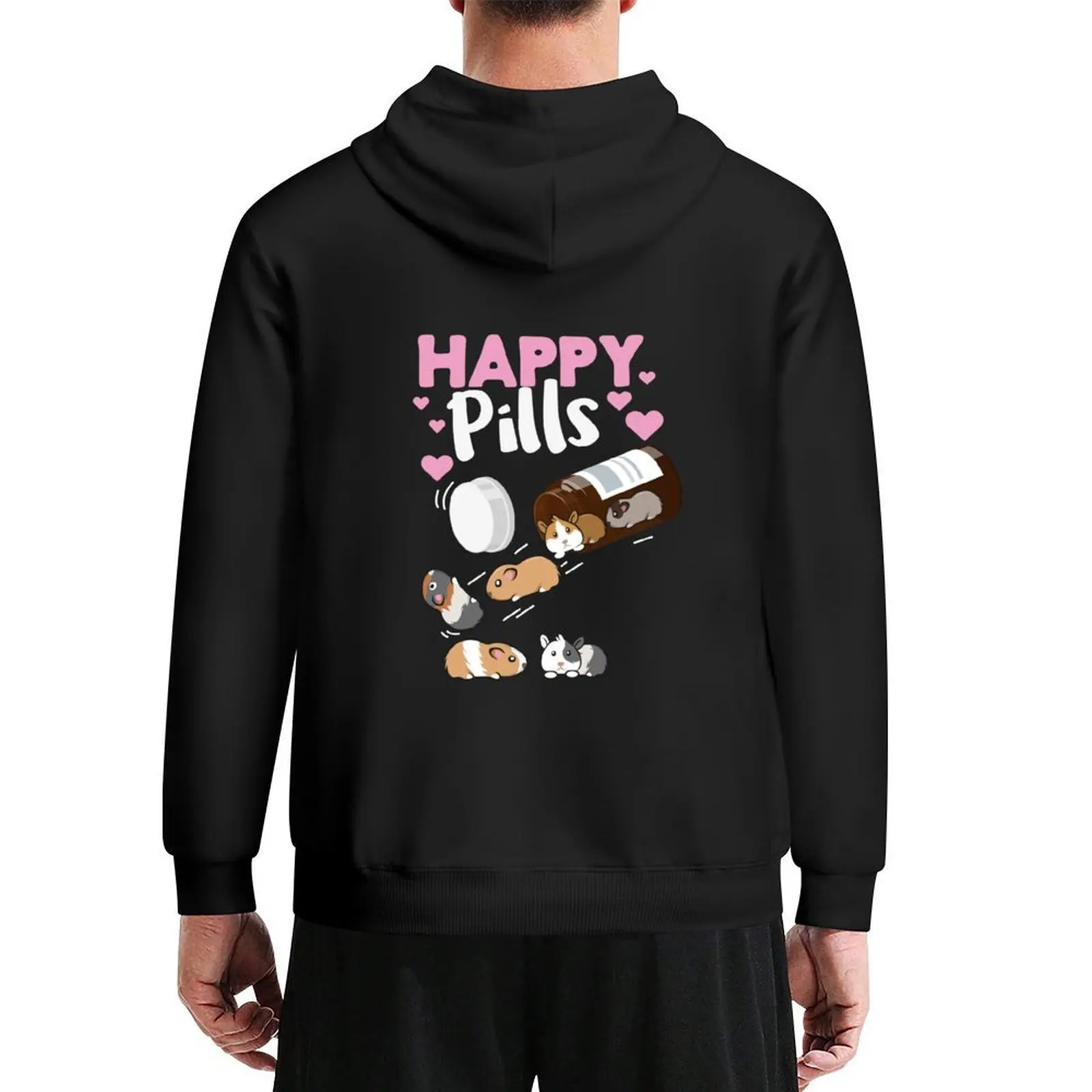 

Happy Pill Guinea Pig Tee, Guinea Pig graphic Hoodie korean clothes anime clothes korean autumn clothes graphic hoodies