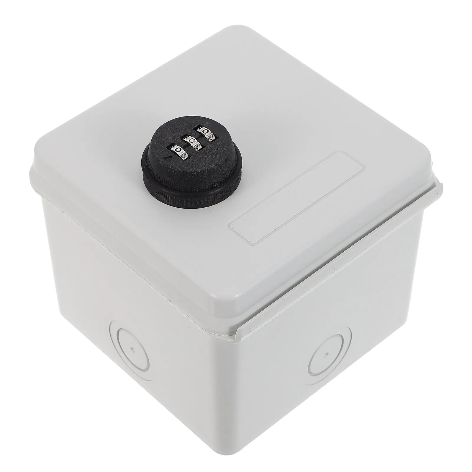 

Lockable Waterproof Outlet Box with Integrated Combination Lock for Public Lounges Apartments Scooter Charging Stations Robust