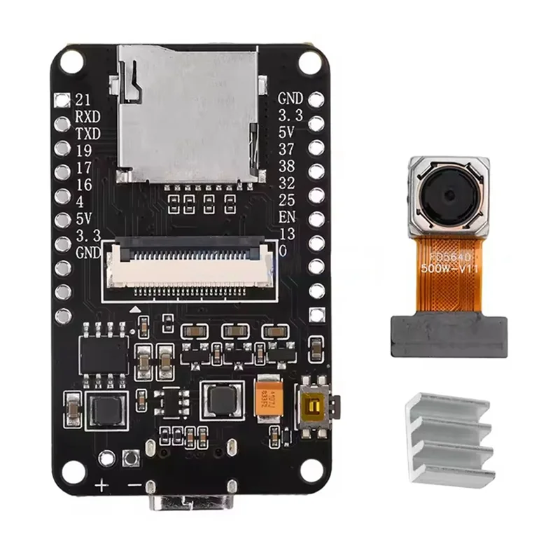 

Оптимальная макетная плата ESP32-CAM, модуль Wi-Fi Bluetooth CH340X OV5640, AF-72 мм, камера, 500 Вт, пиксель