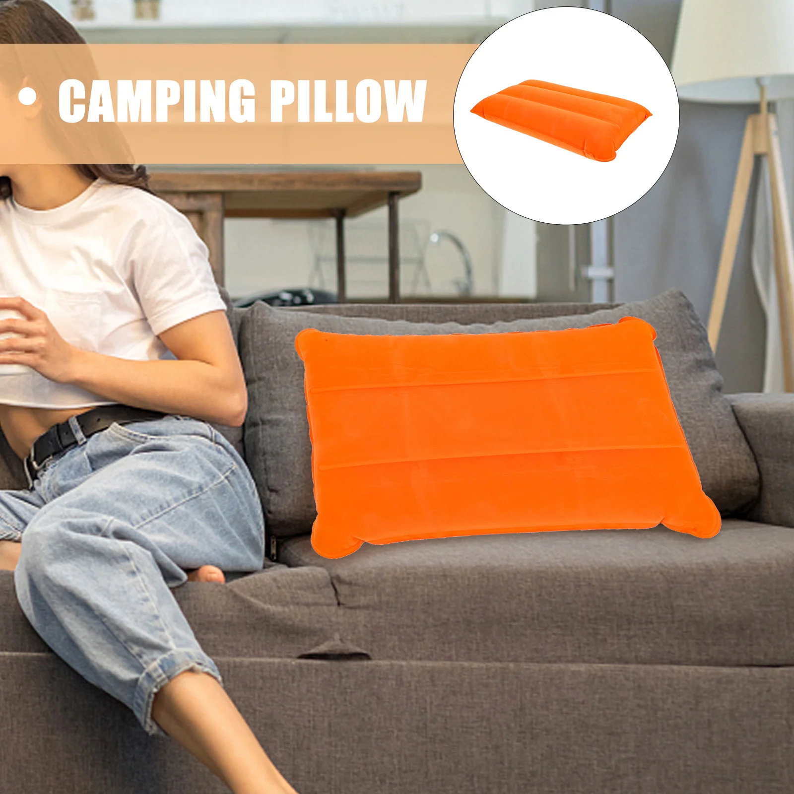 Надувная подушка для кемпинга, эргономичный дизайн, безопасное повседневное использование, путешествия, пеший туризм, офис, разрыв, поддержка шеи, талии, надувная подушка для спины