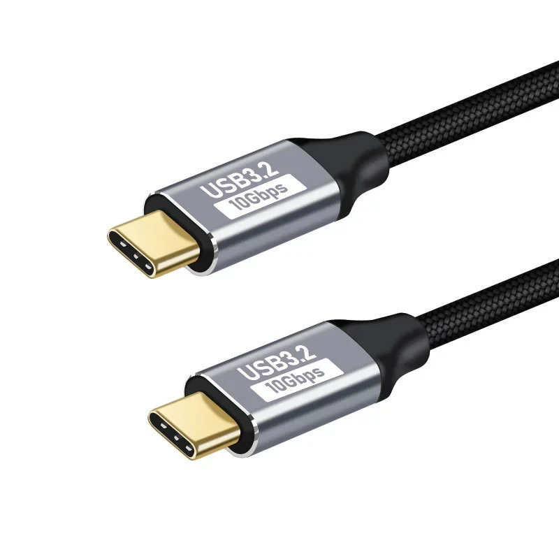 PD 100 W USB Type C Snellaadkabel Man-vrouw 90 Hoek 5A USB C 3.1 Gen2 Verlengsnoer 10 Gbps USB C Extender Datakabel