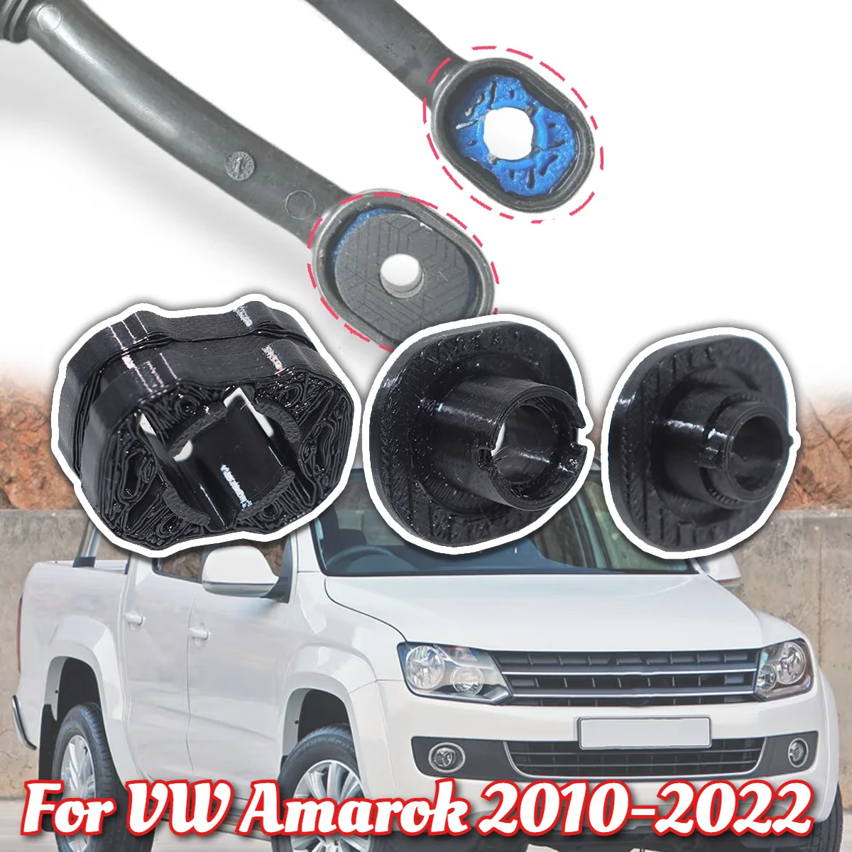 6-speed Updated Manual Gearbox Shift Cable Linkage Control Bushing Gear Shifter Lever Selector Spare For VW Amarok 2010-2022