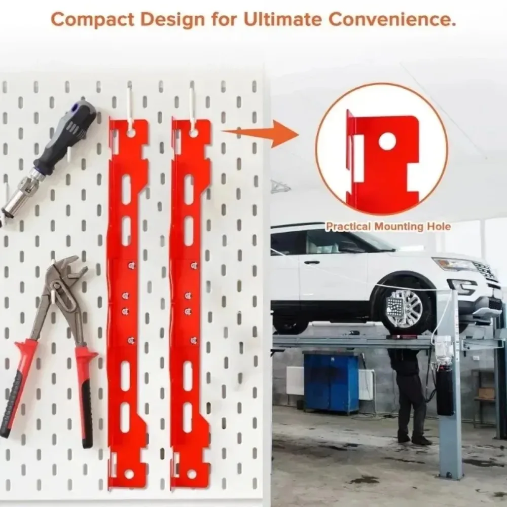 A Set for Cars Repair Tire Measurement Auto Wheel Alignment Plates Adjustable Automotive Wheel Leveling Aligner Alignment Too view 3