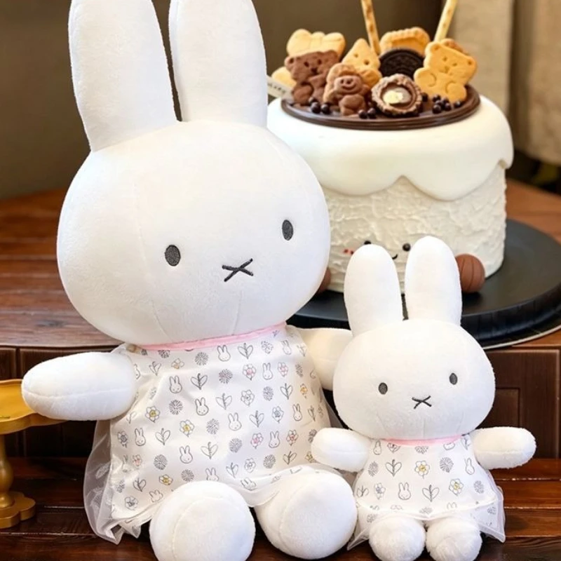 Cartoon Kawaii Miffy Good Looks Versatile Simple Stuffed Toys Gift Appease Super Cute Children Student New Style Fashion Soft