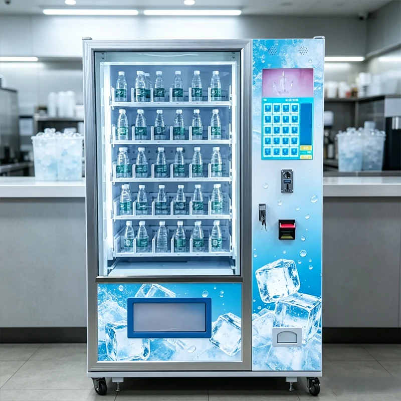 Commercial Self Service Snack Drink Vending Machine Multi Payment System Keypad Operated Vending Device