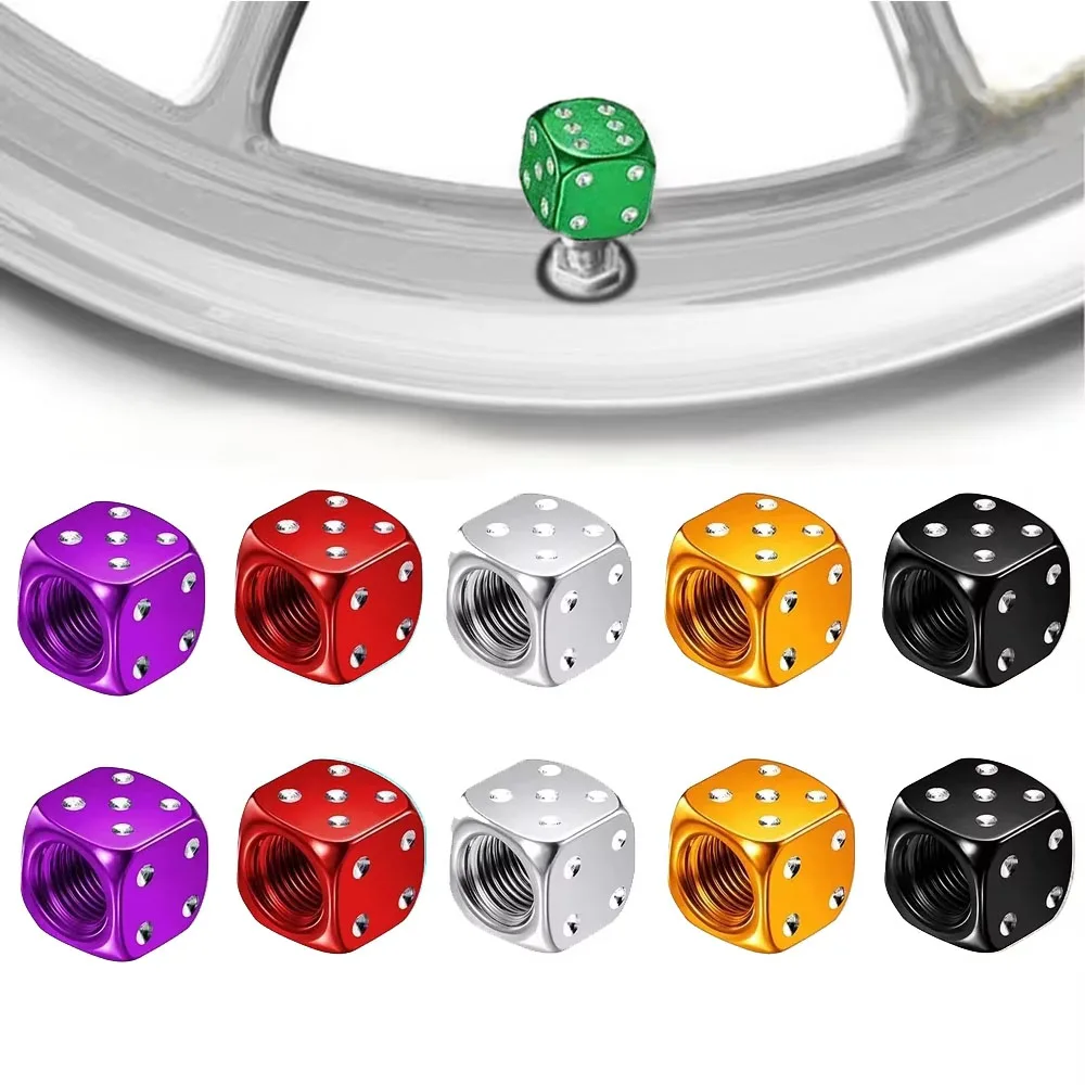 4Pcs/ set aluminum alloy GM truck motorcycle wheel tire valve core cover fashion dustproof waterproof automobile tire valve cap