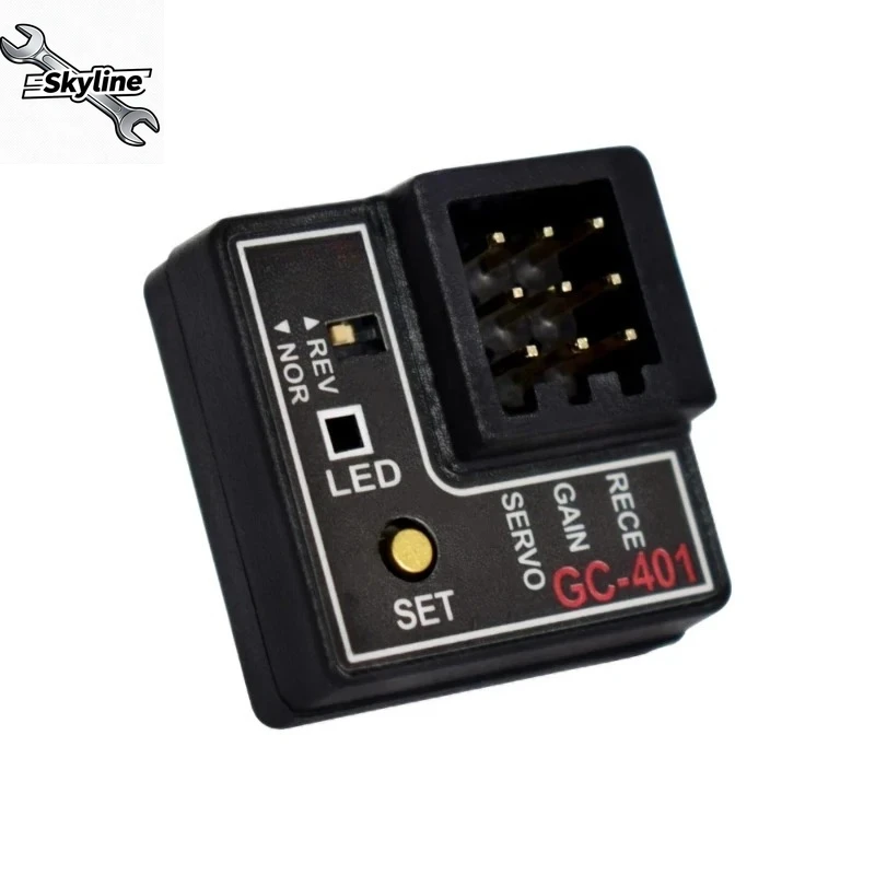 1pcs Gyro Sensor GC301 GC401 4-8.4V Mini Gyro Sensor Gyroscope Car Steering Output Corrective Integrat Compact SK-600068