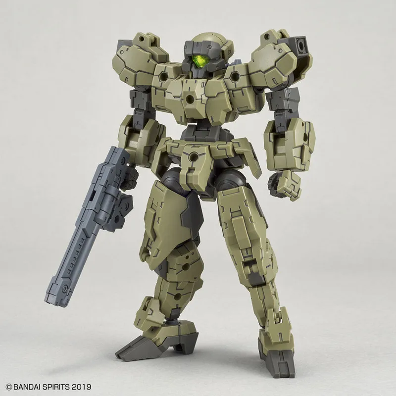 Bandai Anime Figure 30MM 1/144 MINUTES MISSIONS eEXM-21 RABIOT GREEN Anime Action Figure Model Kit Toys for Children