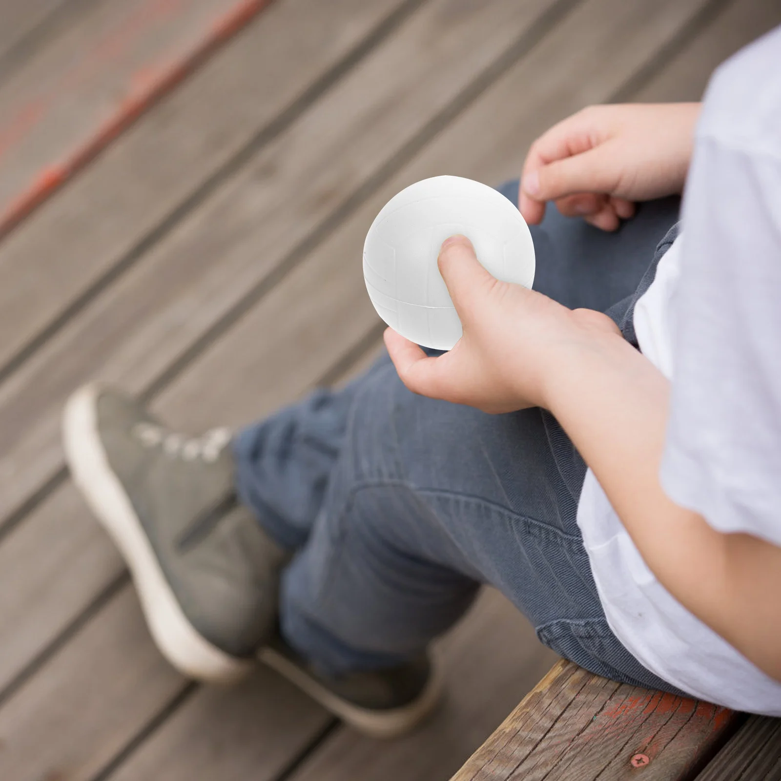 12 قطعة الكرة الطائرة الإجهاد كرات رياضية تخفيف الضغط ضغط كرات للحزب تفضل كرة طائرة صغيرة المدمجة الإجهاد الإغاثة #5