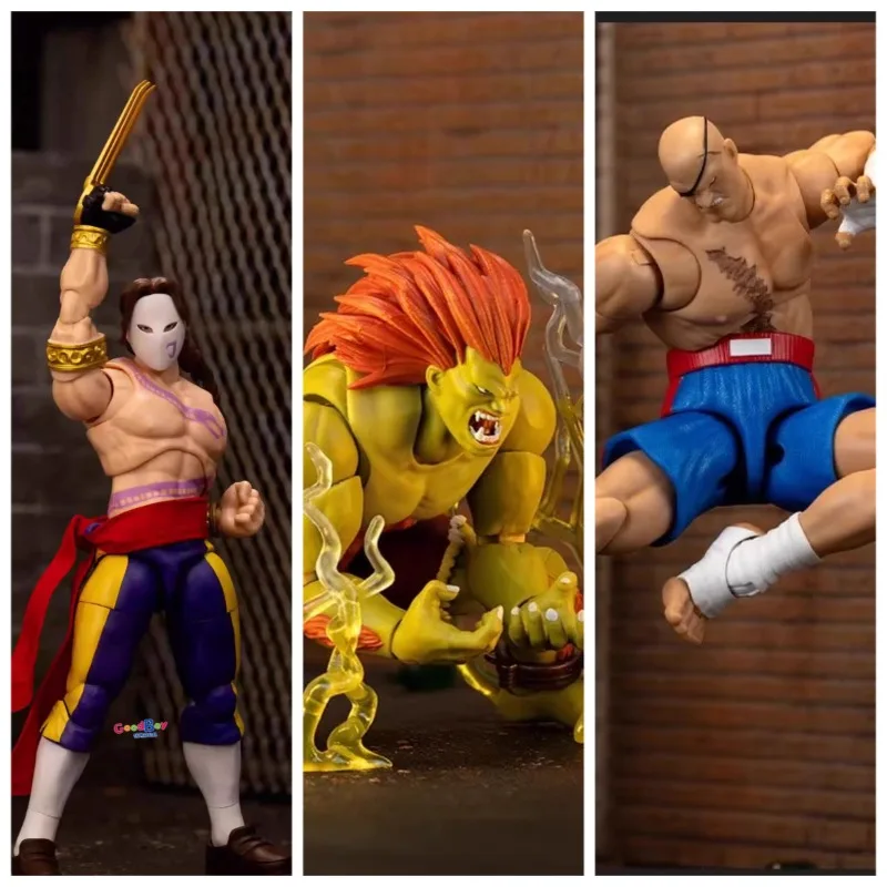 

100% оригинальные игрушки Jada 1/12, уличный истребитель, 4-волновая фигурка в стиле барокко, Sagat Blanca, ручная модель, игрушка, анимация, коллекционный подарок