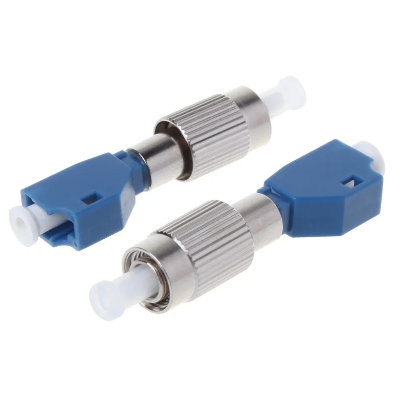 Adaptador convertidor híbrido FC macho a LC hembra, acoplador de medidor de potencia óptica de fibra, conector óptico de modo único