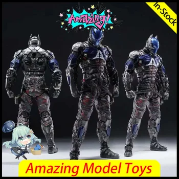 Na stanie Fondjoy DC Multiverse Superman Batman: Arkham Knight LPZZ U-P-Finegures Figurki Batmana 1/12 Zabawki Prezenty