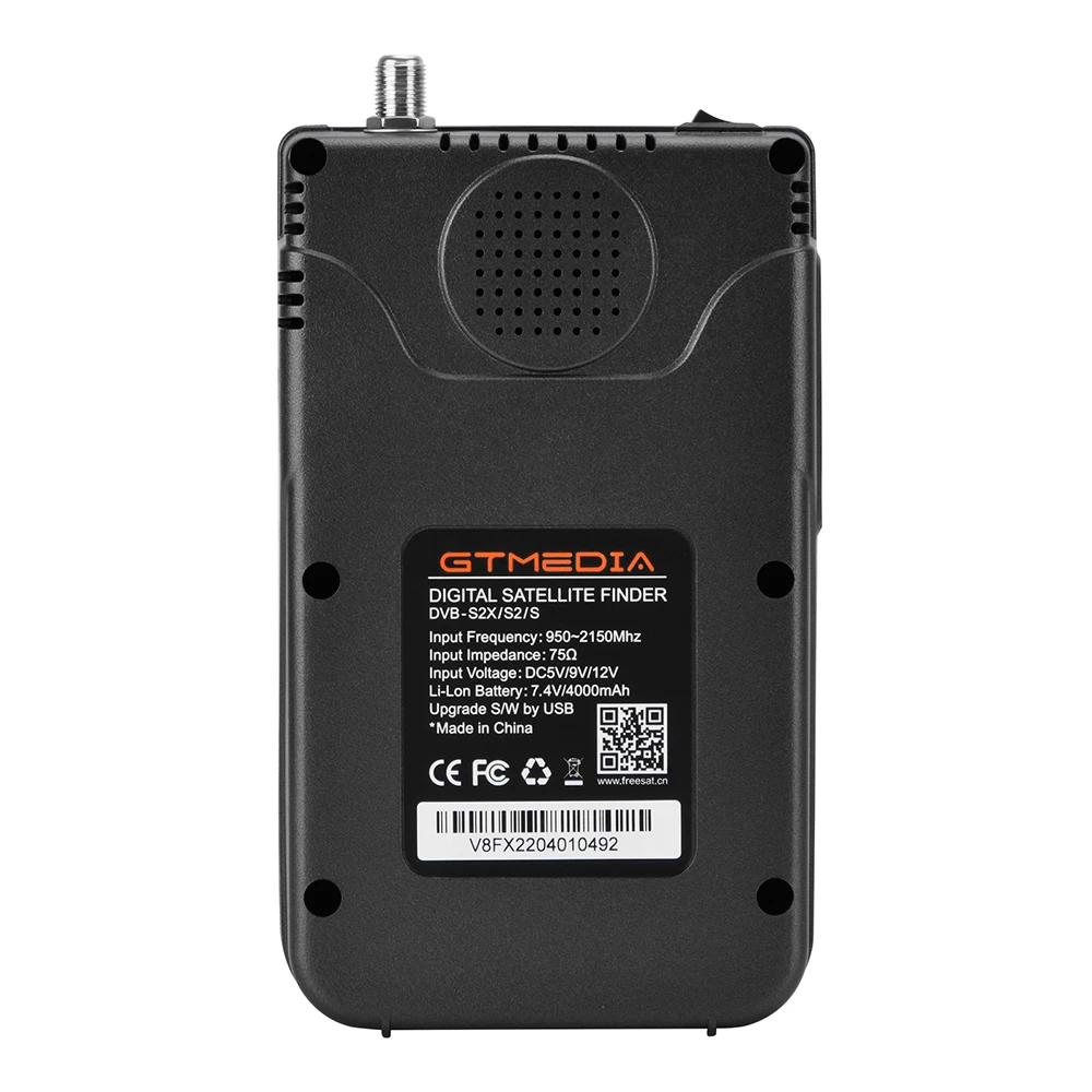 GTMEDIA  V8 Finder 2 Digital Satellite DVB-S/S2/S2X  MPEG-2/4 H.264(8 Bit) TV Signal Finder HD High 3.5" LCD Satellite Finder