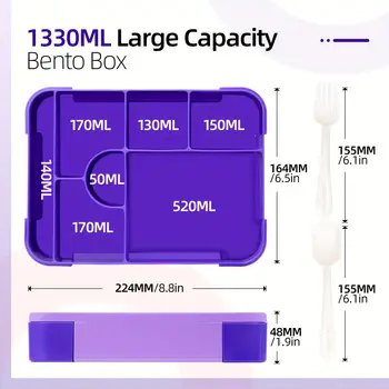 10 best sales Set di scatole per il pranzo bento - №10
