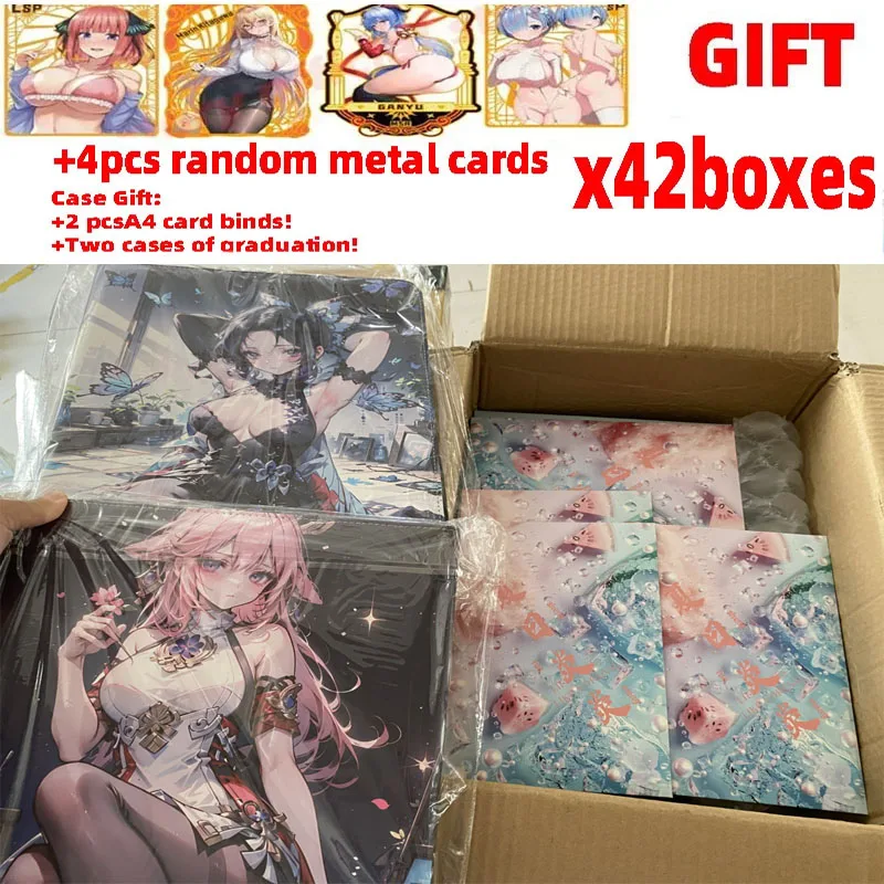 2024 Wholesale Case Goddess Story Taoka Creative Summer A5 Cards Waifu Booster Box Tcg Toys And Hobbies Gift