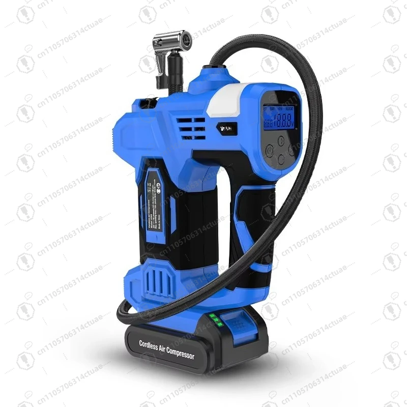 

20V 150PSI Cordless Tire Inflator PD Fast Charge, Multi-Purpose Air Pump for Car Bike Ball with Pressure Monitor
