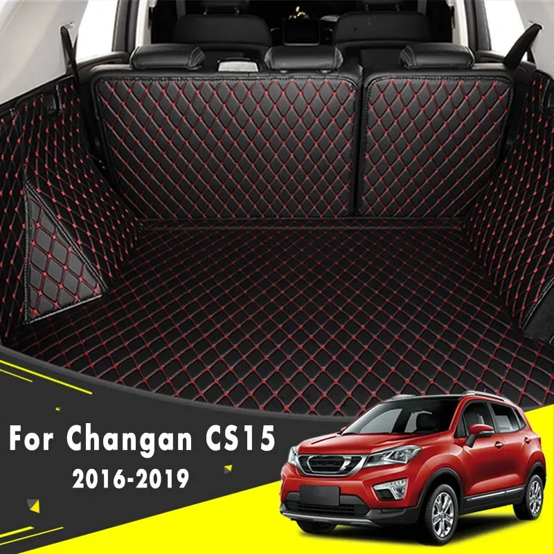 

For Changan CS15 2021 2020 2019 2018 2017 2016 Car Trunk Mats Carpets Auto Parts Cargo Rear Back Boot Liner Rugs Accessories