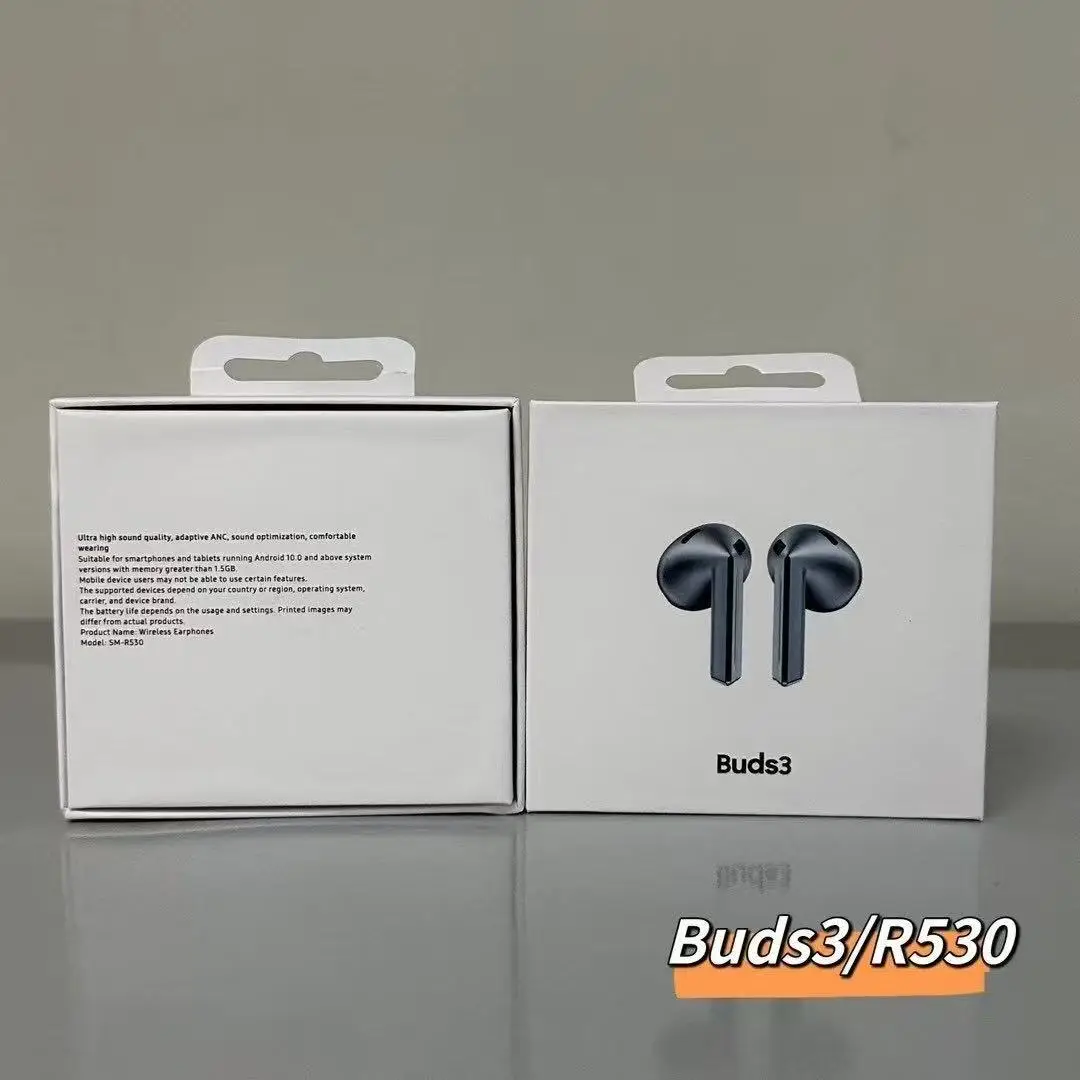 

2025 New Suitable Buds 3 Wireless Bluetooth In Ear Earphones R530 Charging with Open Lid Hall for Long Battery Life