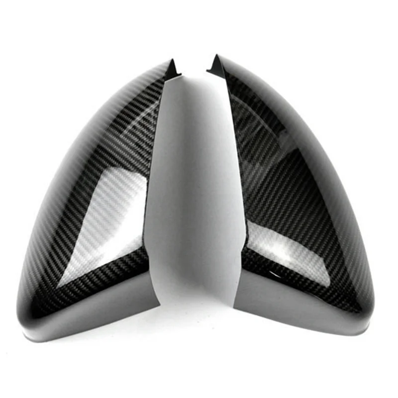 

AW-Real Carbon Fiber Car Side Door Rearview Mirror Cover Trim For TT TTS TTRS R8 2015-2023 Car Parts Kit