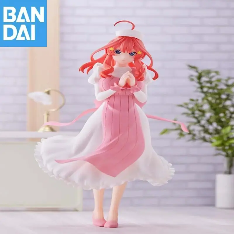 Bandai Namco Banpresto The Quintessential Quintuplets Nurse Nakano Ichika Nino Miku Yotsuba Itsuki Anime Figure Model Toy Gift