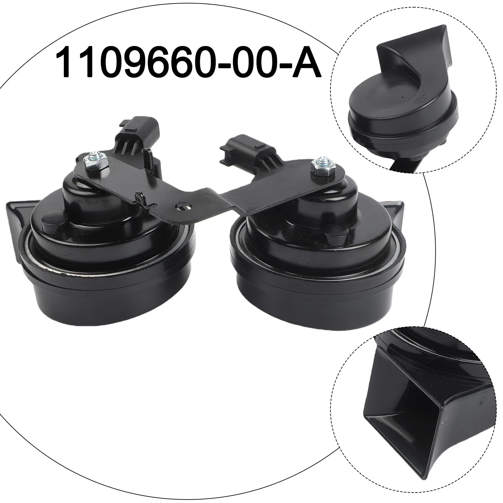 For Tesla Model 3 Air Electric Double Whistle Sound Replacement Featuring Enhanced Electric Parts and Heat Sink System