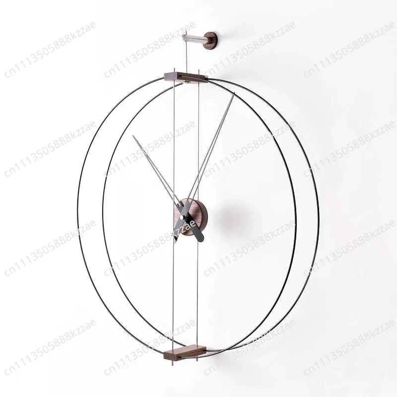 Modern Wall Clocks Metal Clock Watch Minimalist Living Room Clocks Creative Large Clock Elegant Ornaments Home Decorations