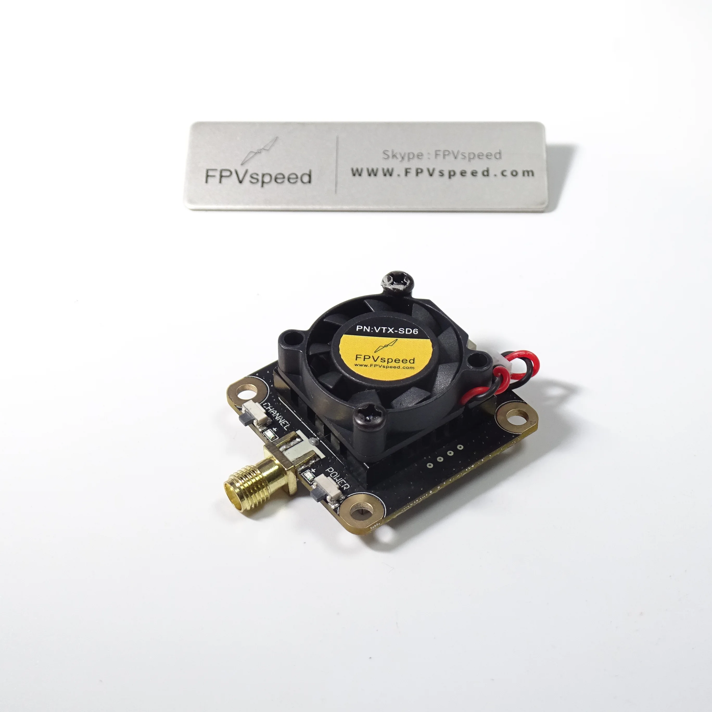 

FPVspeed VTX-SD6 2GHZ 2.2GHZ 4.5W 2G 2.2G VTX 8CH Video Transmitter with IRC Tramp Control Protocol, OSD Configuration Support