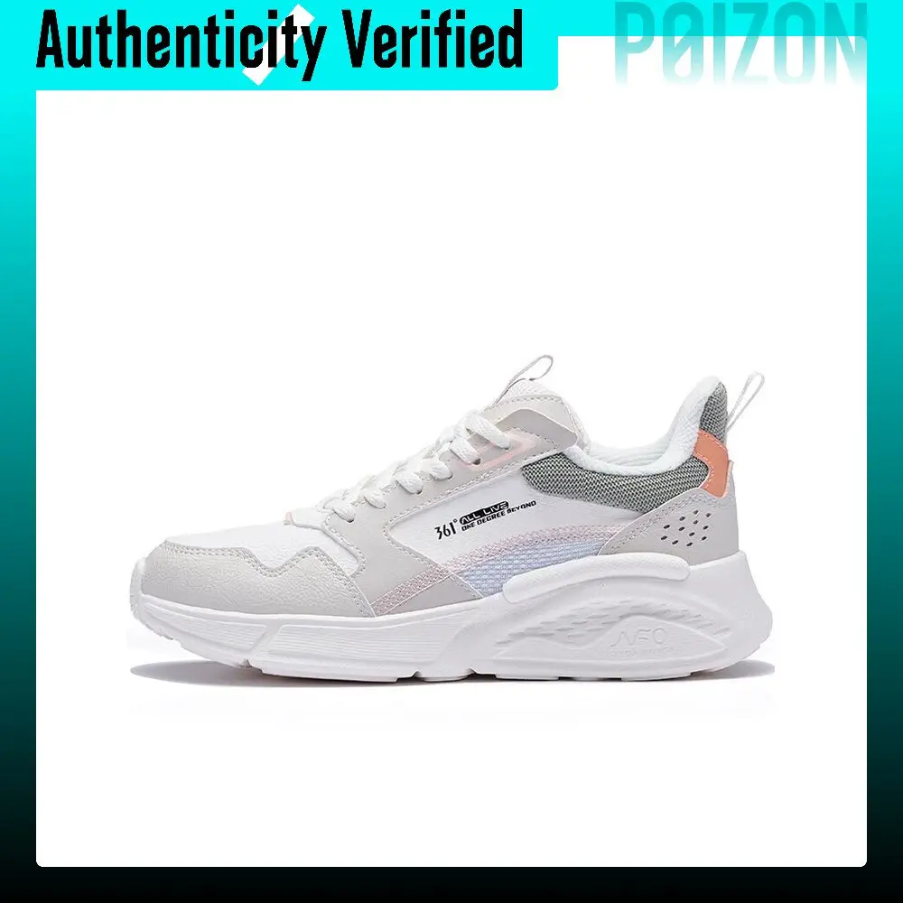 361° Slip Resistant, Abrasion Resistant, Lightweight Low top Casual Shoes Women's White Gray 582246726