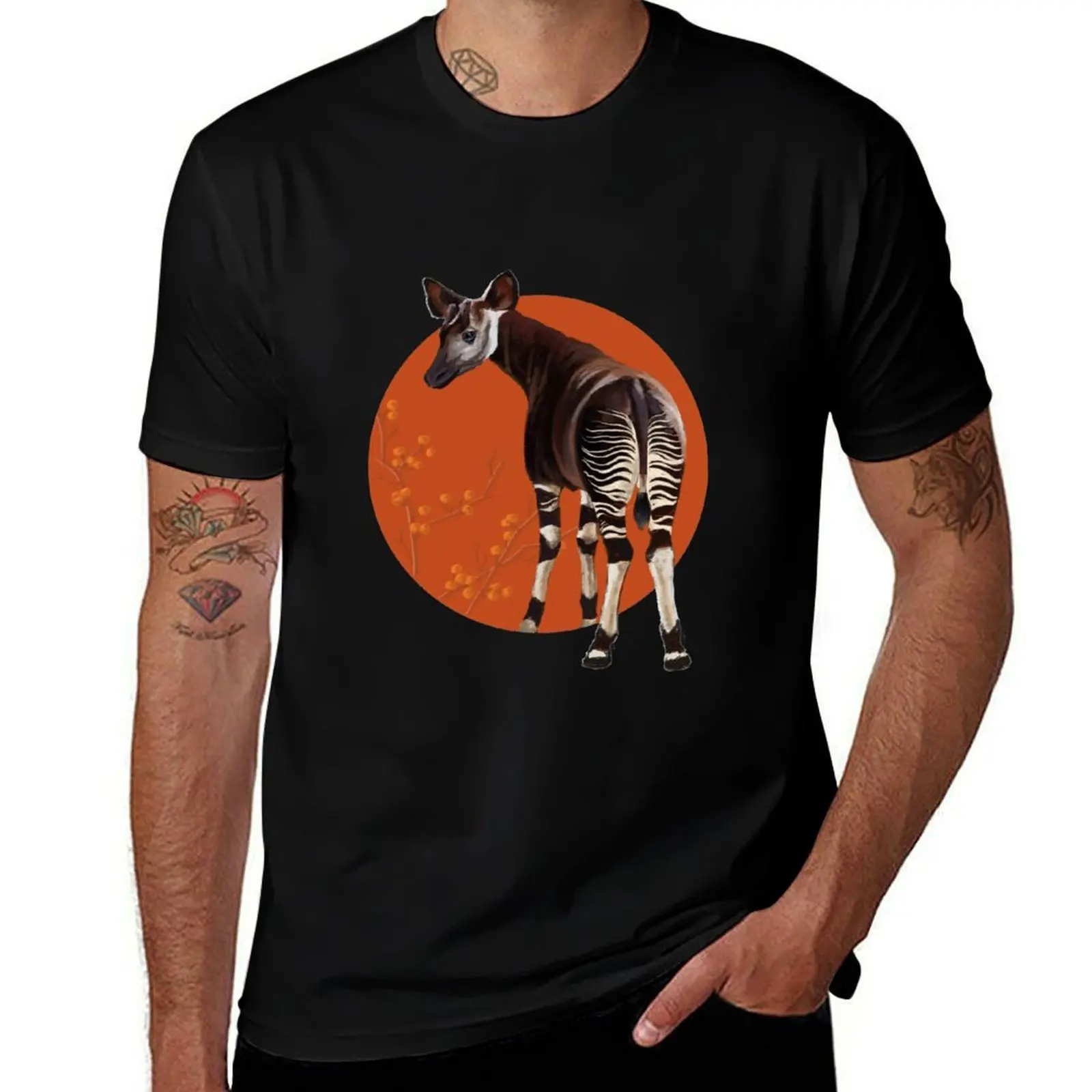 

Okapi T-Shirt Casual Work Wear T-Shirt