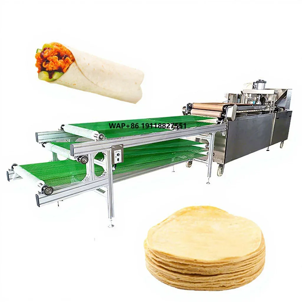ORME Lavash Press Machine Fully Automatic Motorized Multifunction Tortilla Roti Chapati Making Machine Energy Saving for Food