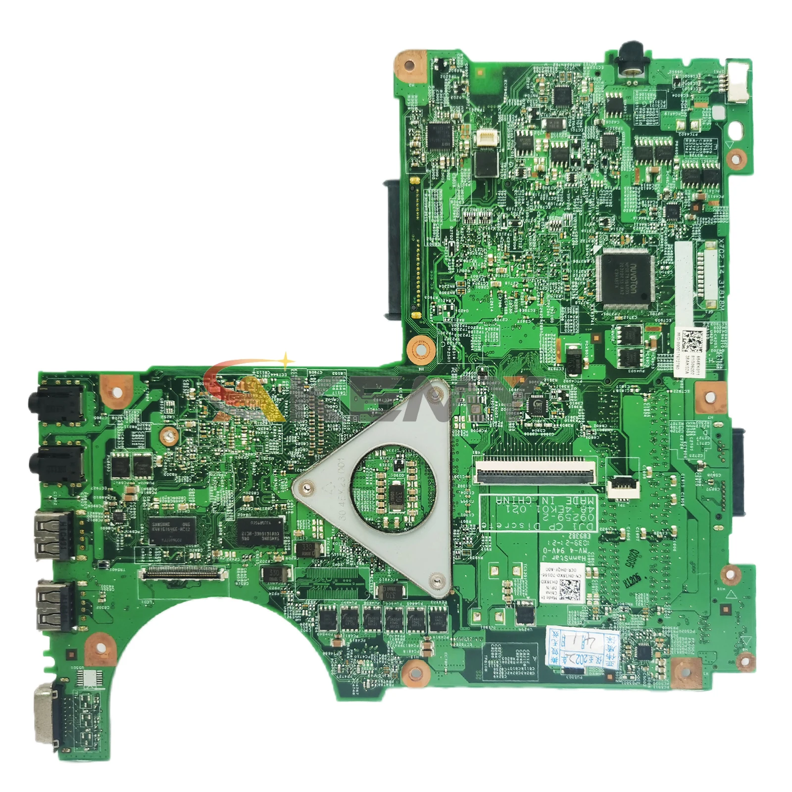 Imagem -04 - Akemy para Laptop Dell Inspiron N4030 Motherboard 052592 102121 48.4ek19.011 Mainboard Hm57 Ddr3 Cn0r2xk8 0h38xd Totalmente Testado