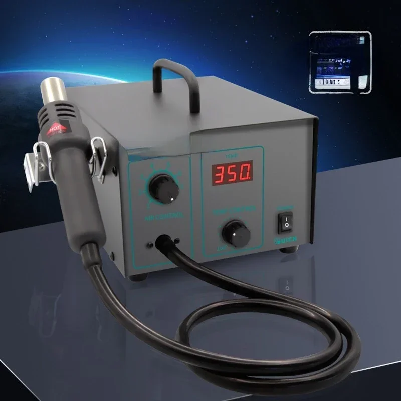 

990AD Hot Air Desoldering Station Industrial Digital Display Heat Gun Electronic Repair SMT Desoldering