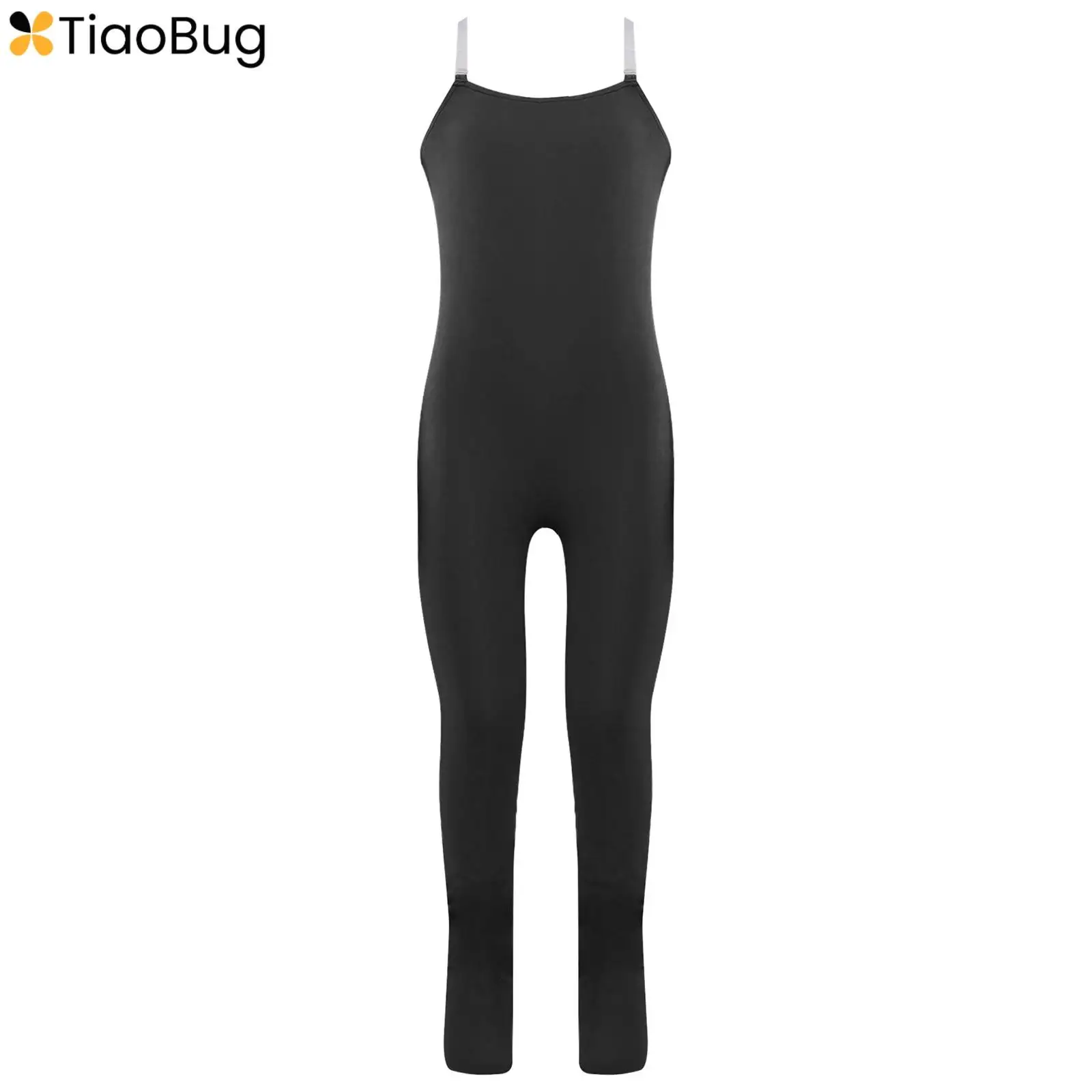 

Kids Girls Ballet Dance Jersey Gymnastics Warm-up Footed Leotard Long Sleeve Solid Bodysuit Skating Dancing Class Yoga Jumpsuit