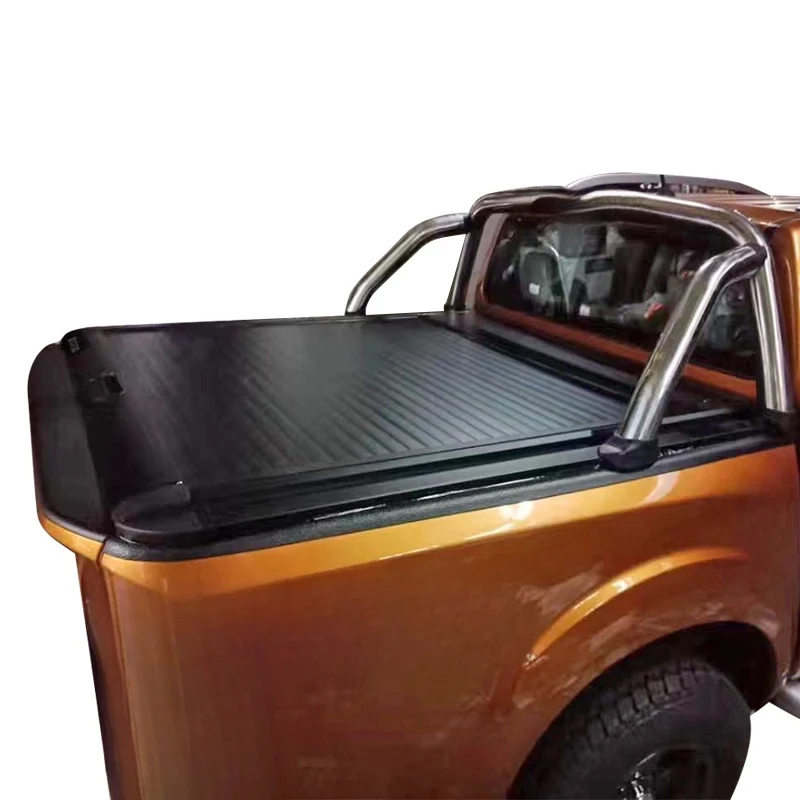 

Pickup Truck Bed Retractable Tonneau Cover Manual Roller Lid