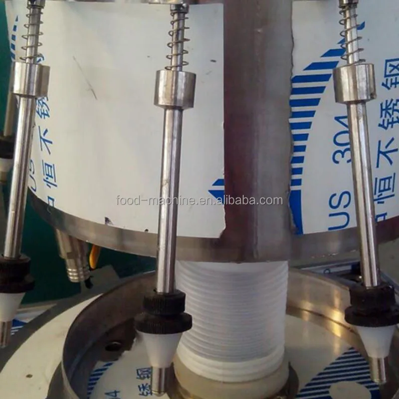 شبه التلقائي سيفون المشروبات عصير المياه المعدنية الخل آلة تعبئة زجاجات النبيذ