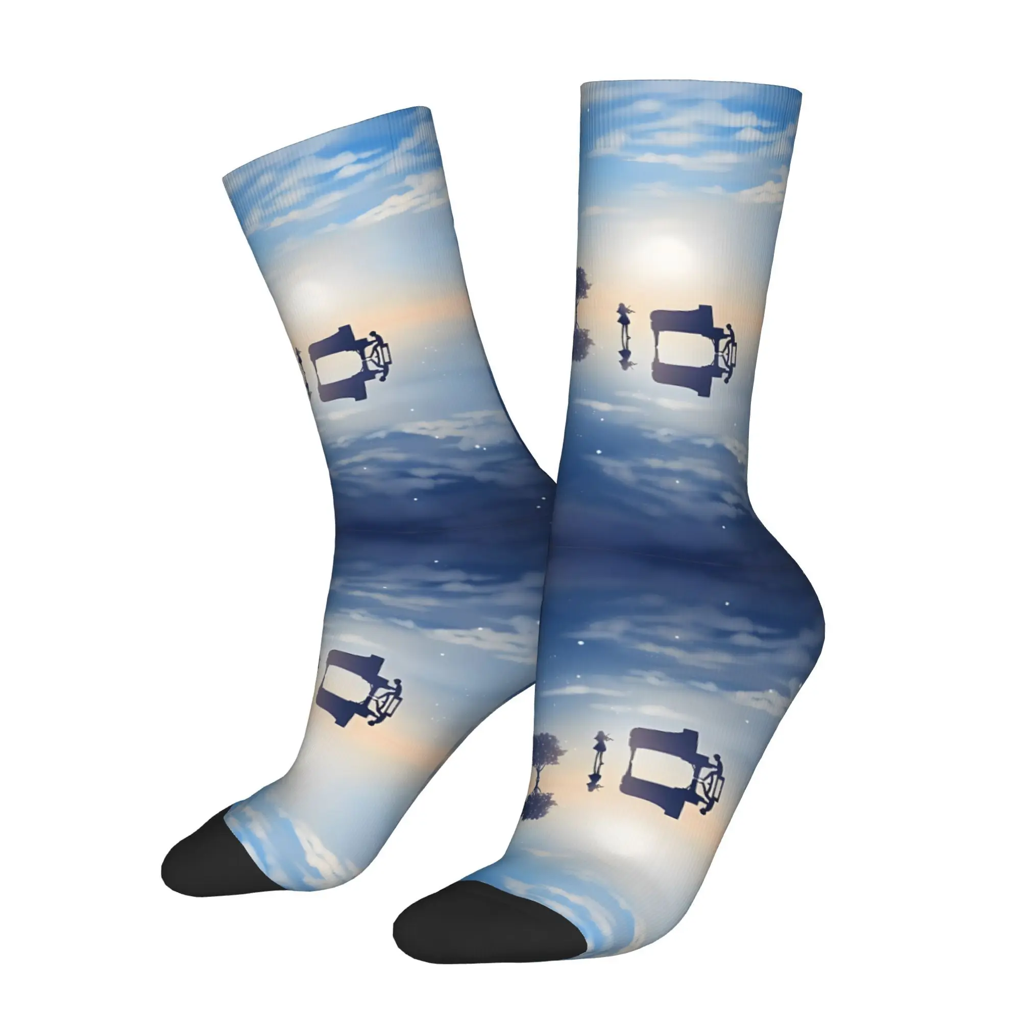Your Lie In April Men Socks Cycling Novelty Spring Summer Autumn Winter Stockings